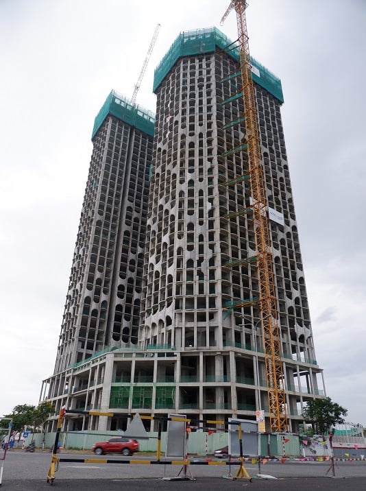 โครงการ Asiana Apartment มีทำเลที่สวยงาม ติดทะเล บนถนนชายฝั่งทะเล Nguyen Tat Thanh