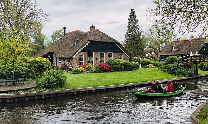 Làng Giethoorn. (Ảnh: NVCC)