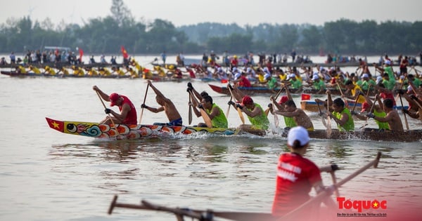 ខេត្ត Quang Binh ធ្វើជាម្ចាស់ផ្ទះការប្រកួតកីឡាប្រណាំងទូកប្រពៃណីជាតិឆ្នាំ 2024