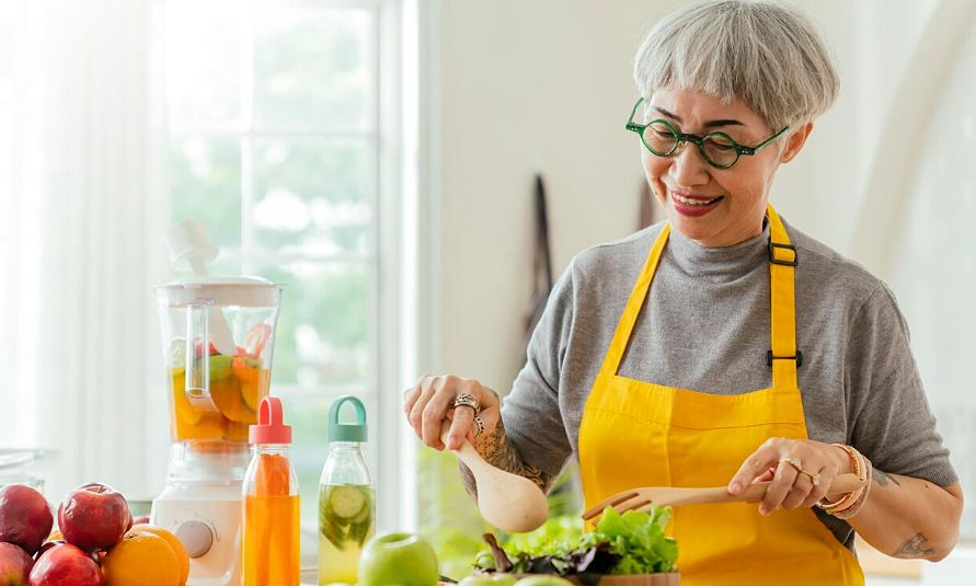 Eating tips for healthy middle age