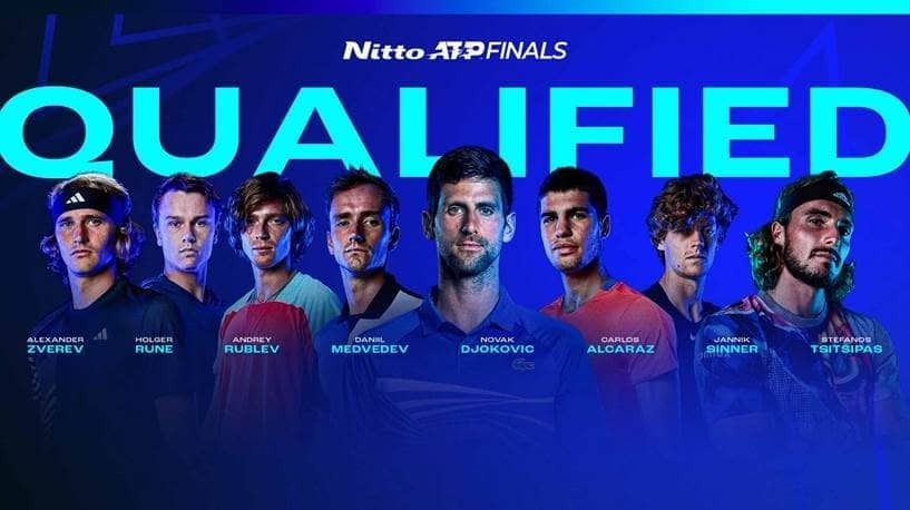 Xác định tám tay vợt dự ATP Finals