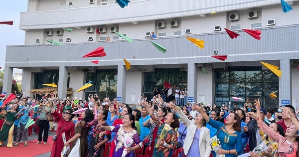 Festival unique d'Ao Dai dans un hôpital d'oncologie