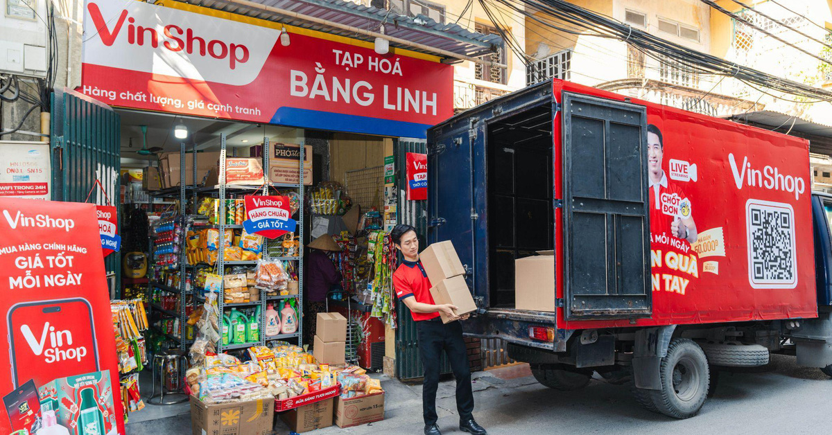 Los privilegios de VinShop ayudan a las tiendas de comestibles a obtener ganancias durante el Tet