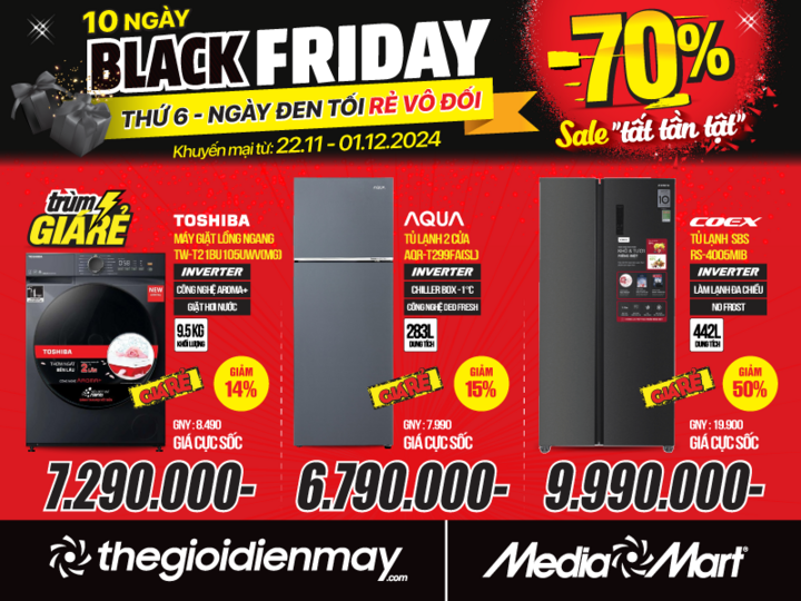 Black Friday: MediaMart-Sale bricht ein und bietet 70 % Rabatt auf Tausende von Produkten – 3