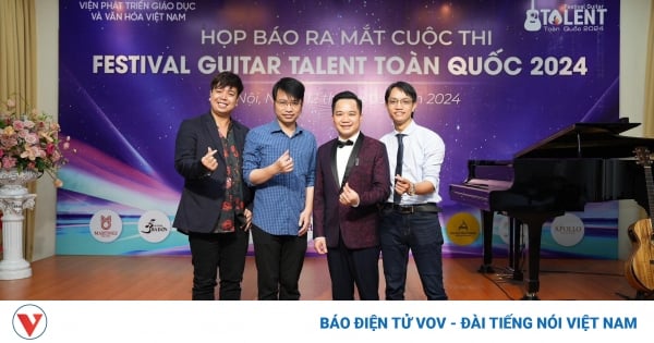 Tìm kiếm tài năng trẻ “Festival Guitar Talent toàn quốc 2024”