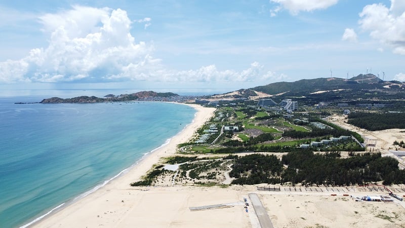 พื้นที่ชายหาดกั๊ตเตียน-โญนลีกำลังได้รับการเรียกร้องจากจังหวัดบิ่ญดิ่ญ