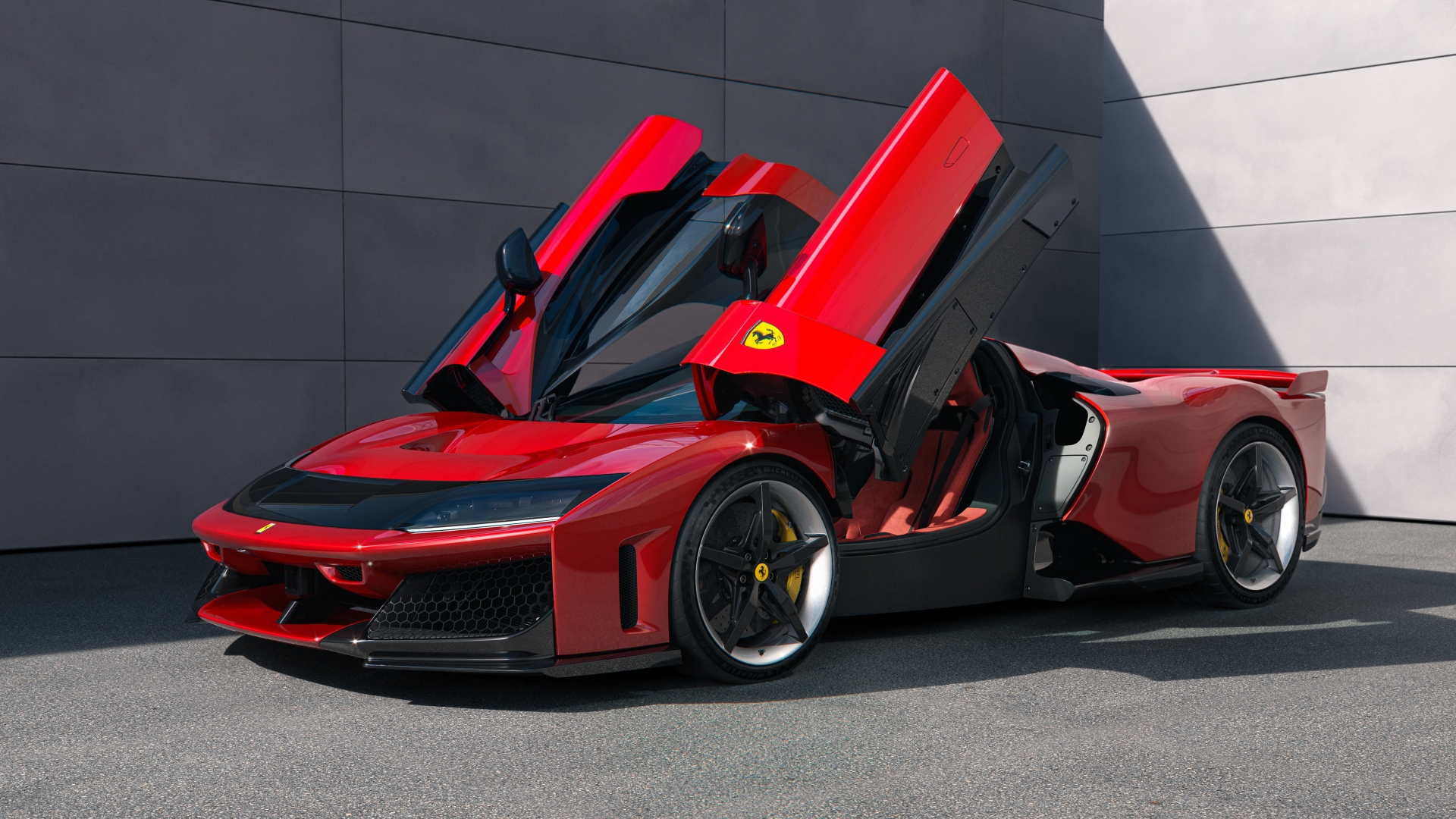 ferrari f80 самый мощный гибридный суперкар в мире, стоимостью около 100 миллиардов донгов, фотография 1
