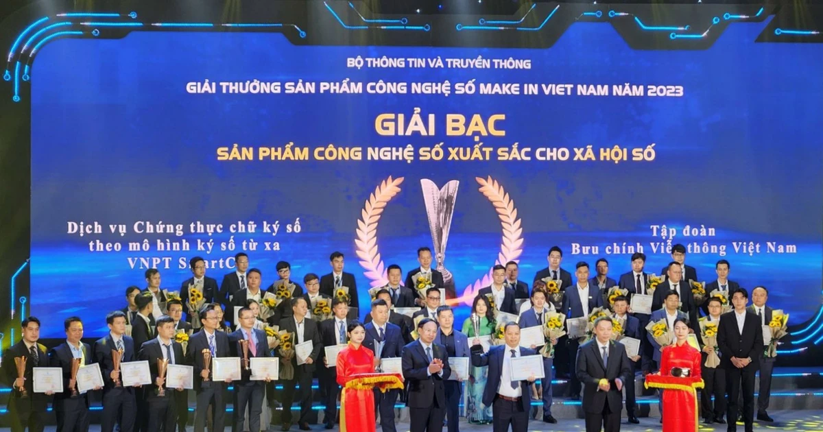 Sản phẩm số của VNPT “chinh phục” Make in Vietnam 2023