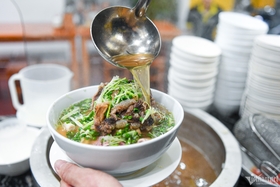 The popular pho restaurant of the 9x chef who once cooked pho that 