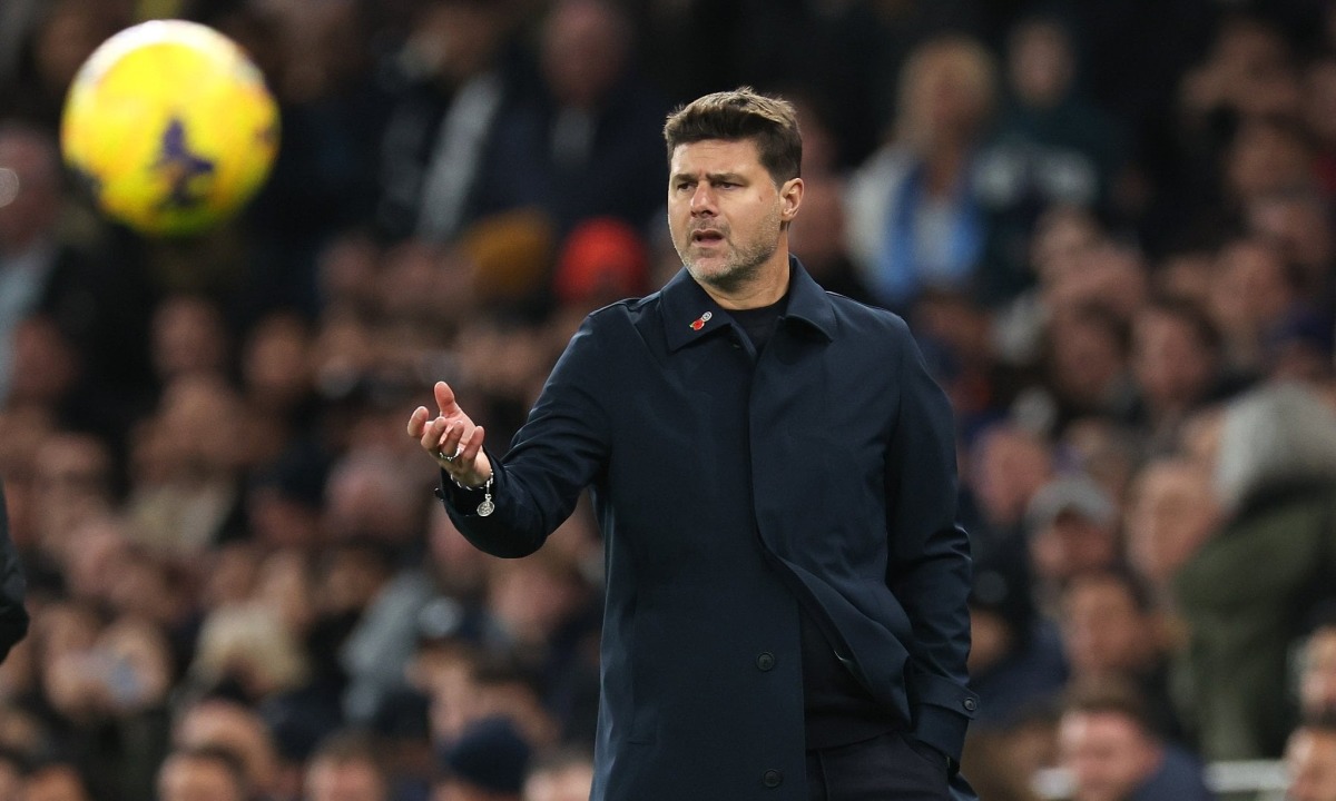 Al entrenador Pochettino no le sorprende que el Tottenham juegue con un 0-7-1