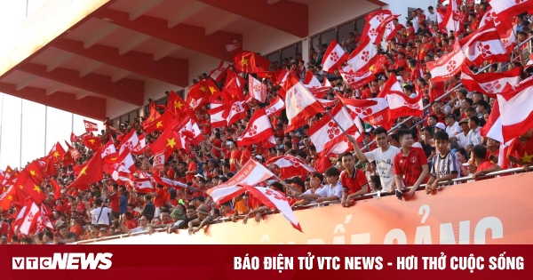 El estadio Lach Tray se llena de rojo para recibir a la selección vietnamita