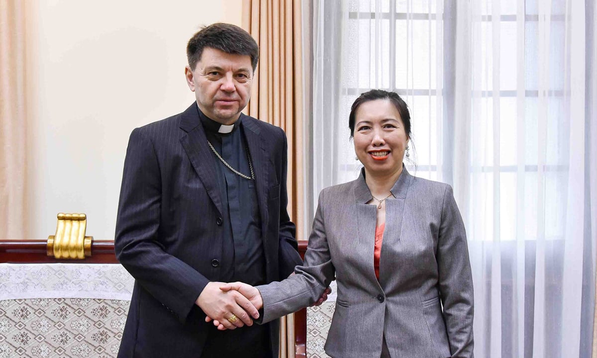 Le Vietnam soutiendra le représentant résident du Vatican dans l’accomplissement de sa mission.