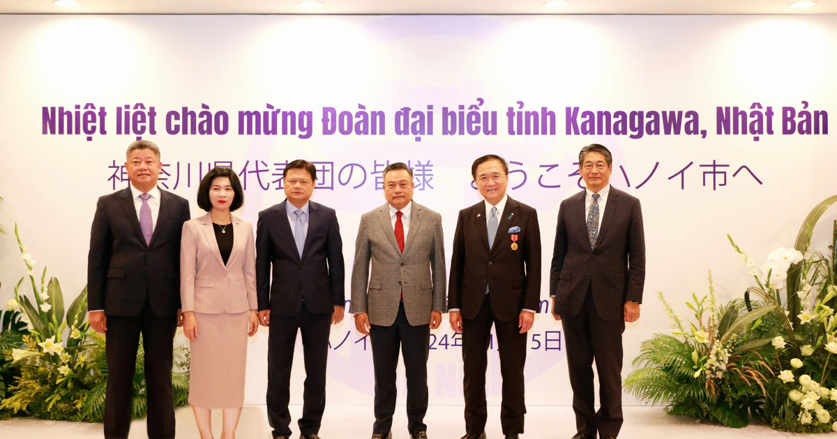 Hanoi et la préfecture de Kanagawa (Japon) renforcent leur coopération et leur amitié