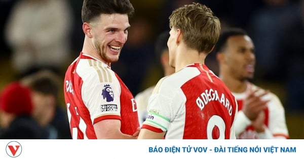 Arsenal tái chiếm ngôi đầu bảng xếp hạng