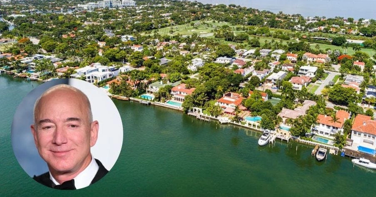 Rich like billionaire Jeff Bezos: Real estate spread across America