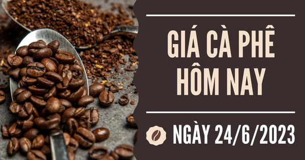 Giá cà phê hôm nay 24/6: Robusta giảm gần 2%