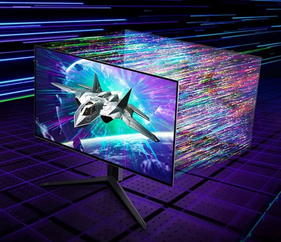lg ultragear 27gr95um gaming monitor frame picture 1