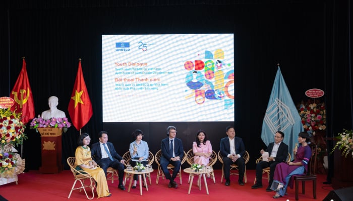 Diálogo de jóvenes: celebramos los 25 años de la UNESCO en Vietnam