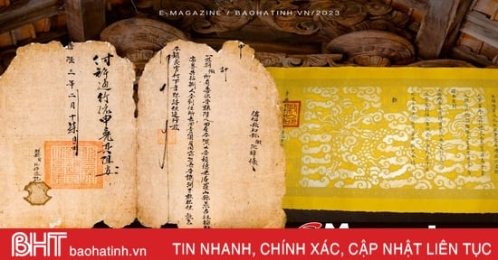 Outstanding values ​​of the Han Nom documents of Truong Luu village