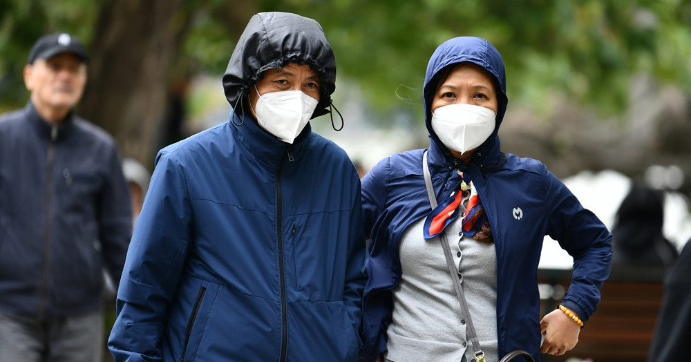 Hanoi Wetter für die nächsten 3 Tage: Willkommen starke kalte Luft, das Wetter schlägt in kalten Regen um