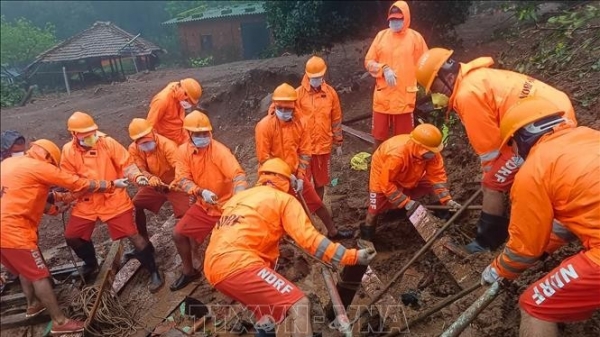 Số người thiệt mạng tăng mạnh trong vụ sạt lở đất ở Ấn Độ