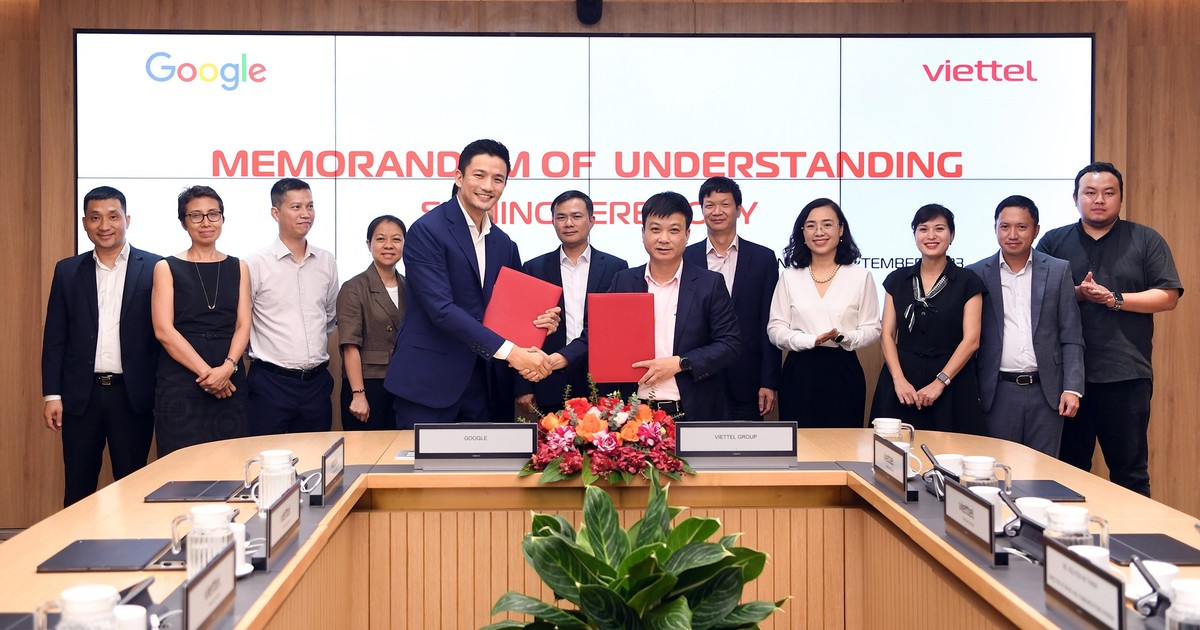 Viettel cooperates with Google to promote digital transformation in education and cloud computing in Vietnam