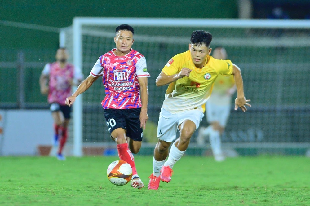 The draw at Quy Nhon Stadium last season