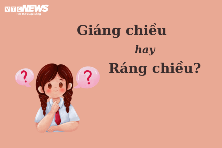 Nhiều người tranh cãi: 'Giáng chiều' hay 'ráng chiều'? - 1