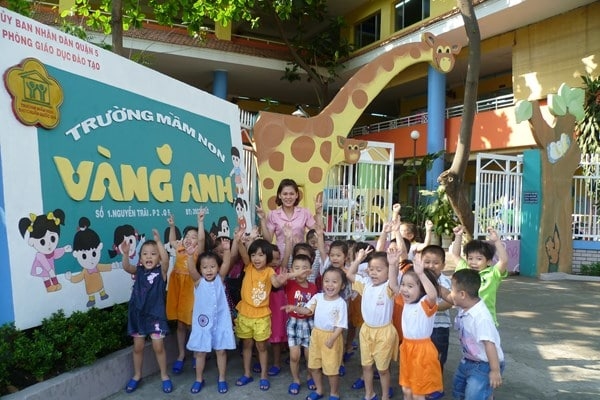 Vang Anh Kindergarten, District 5. Photo: School website