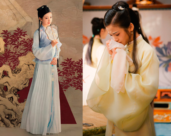 Zhang Miaoyi's appearance in Dream of the Red Chamber: Golden and Jade Luong Duyen. Photo: Mtime