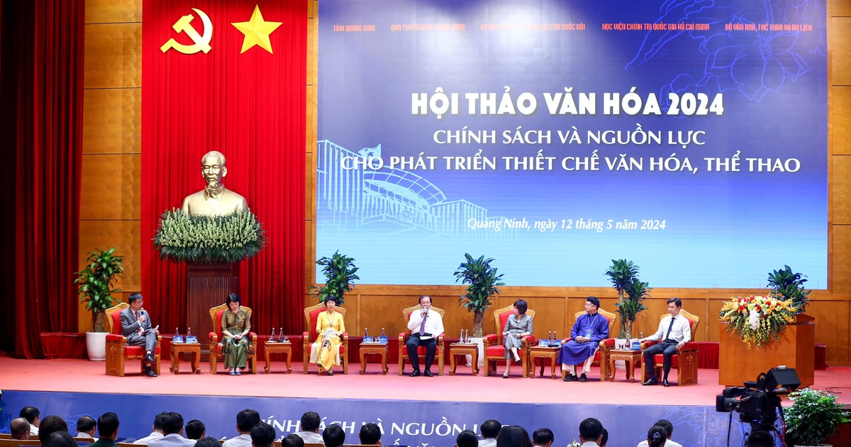 [Ảnh] Khai mạc Hội thảo Văn hóa năm 2024