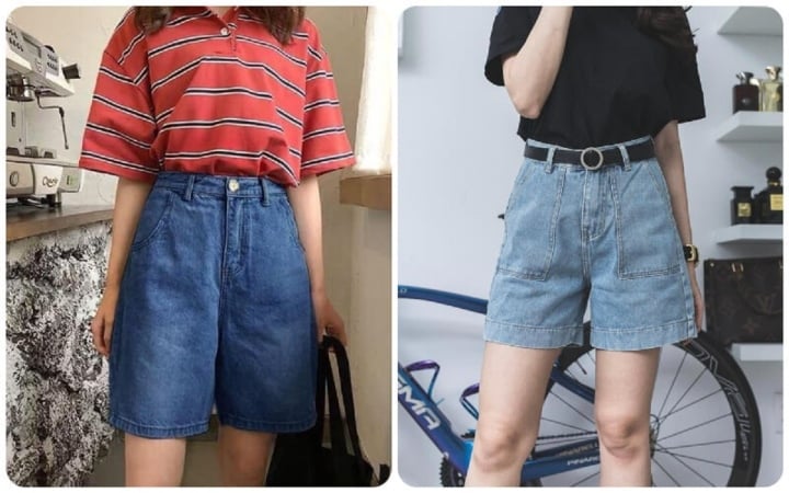 How to coordinate women's shorts to look youthful yet elegant - 1