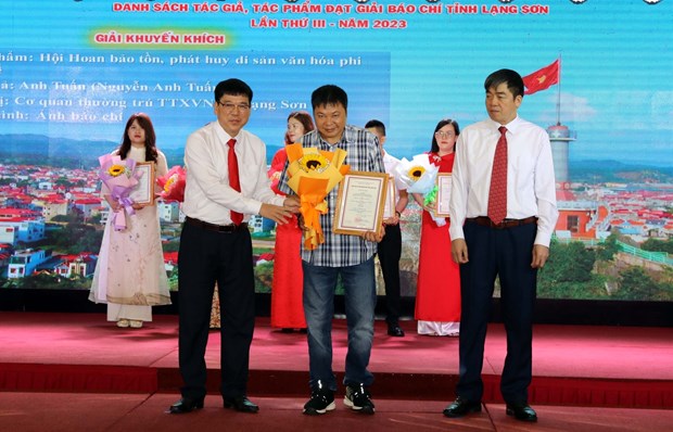 tinh uy lang son ban hanh van ban ve huong ung cac giai bao chi nam 2023 hinh 1