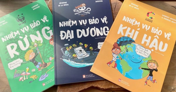 Cùng các em nhỏ thực hành tái chế bảo vệ “hành tinh xanh”