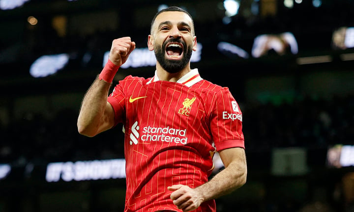 Salah y sus compañeros obtuvieron una contundente victoria. (Foto: Reuters)