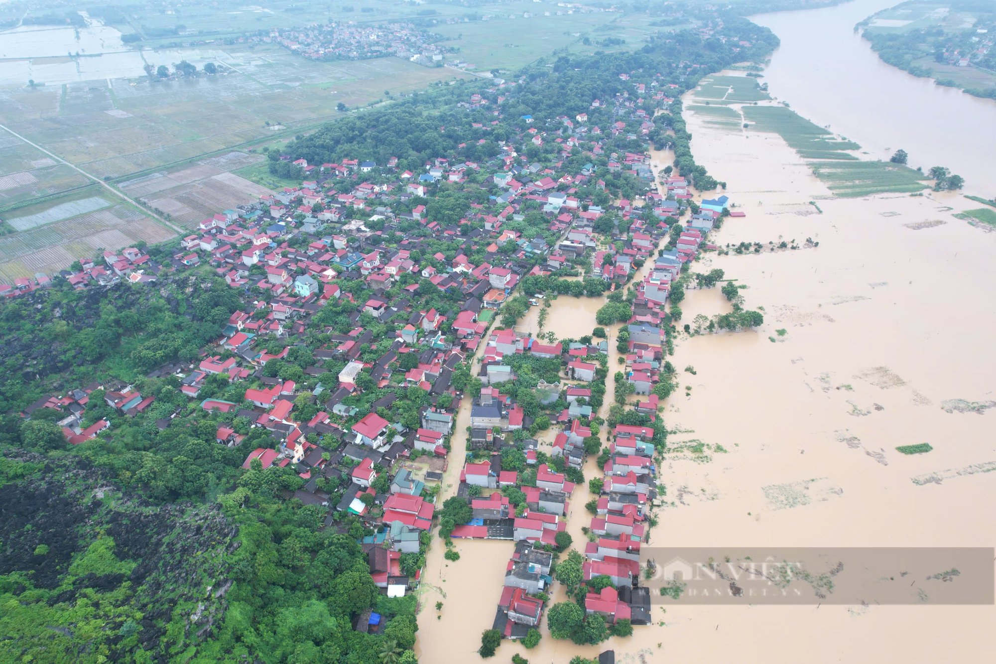 Vĩnh Lộc (Thanh Hóa): 174 hộ dân chìm trong nước lũ - Ảnh 1.