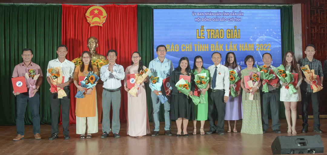 Authors and groups of authors won prize C