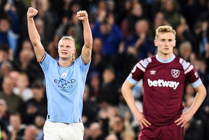 Haaland lập kỷ lục vô tiền khoáng hậu, Man City giành ngôi đầu bảng - 2