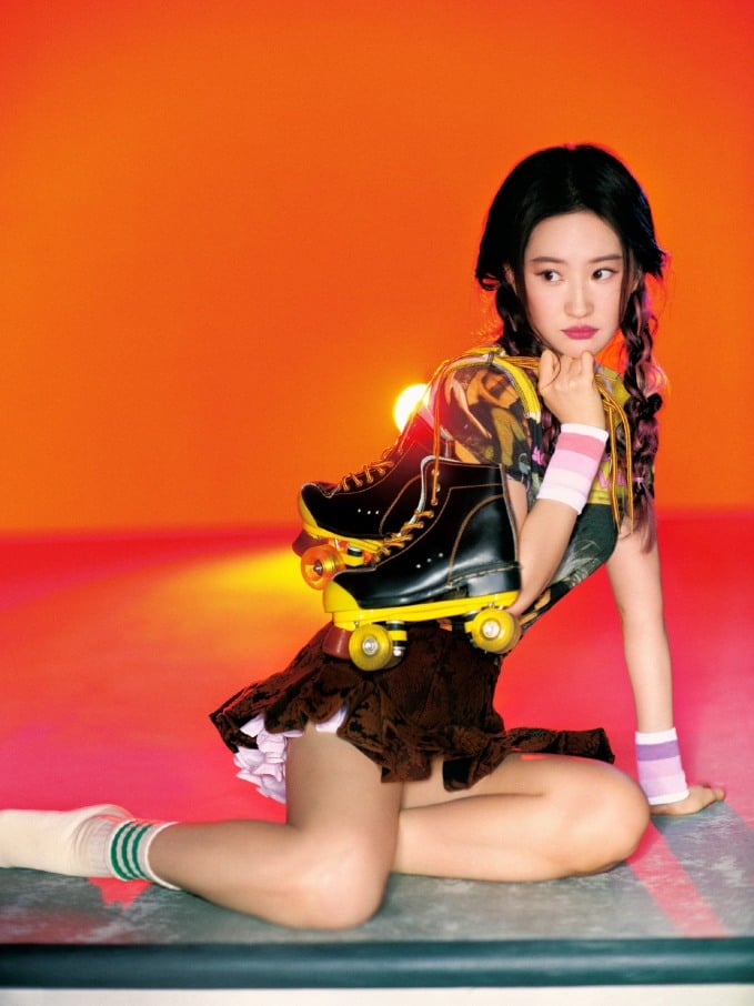 Liu Yifei ist jugendlich und hat eine Vielzahl von Stilen. Foto: Weibo