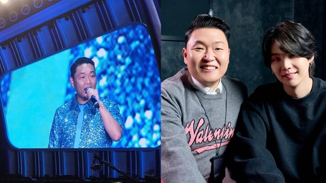 PSY công khai ủng hộ Suga BTS giữa tranh cãi