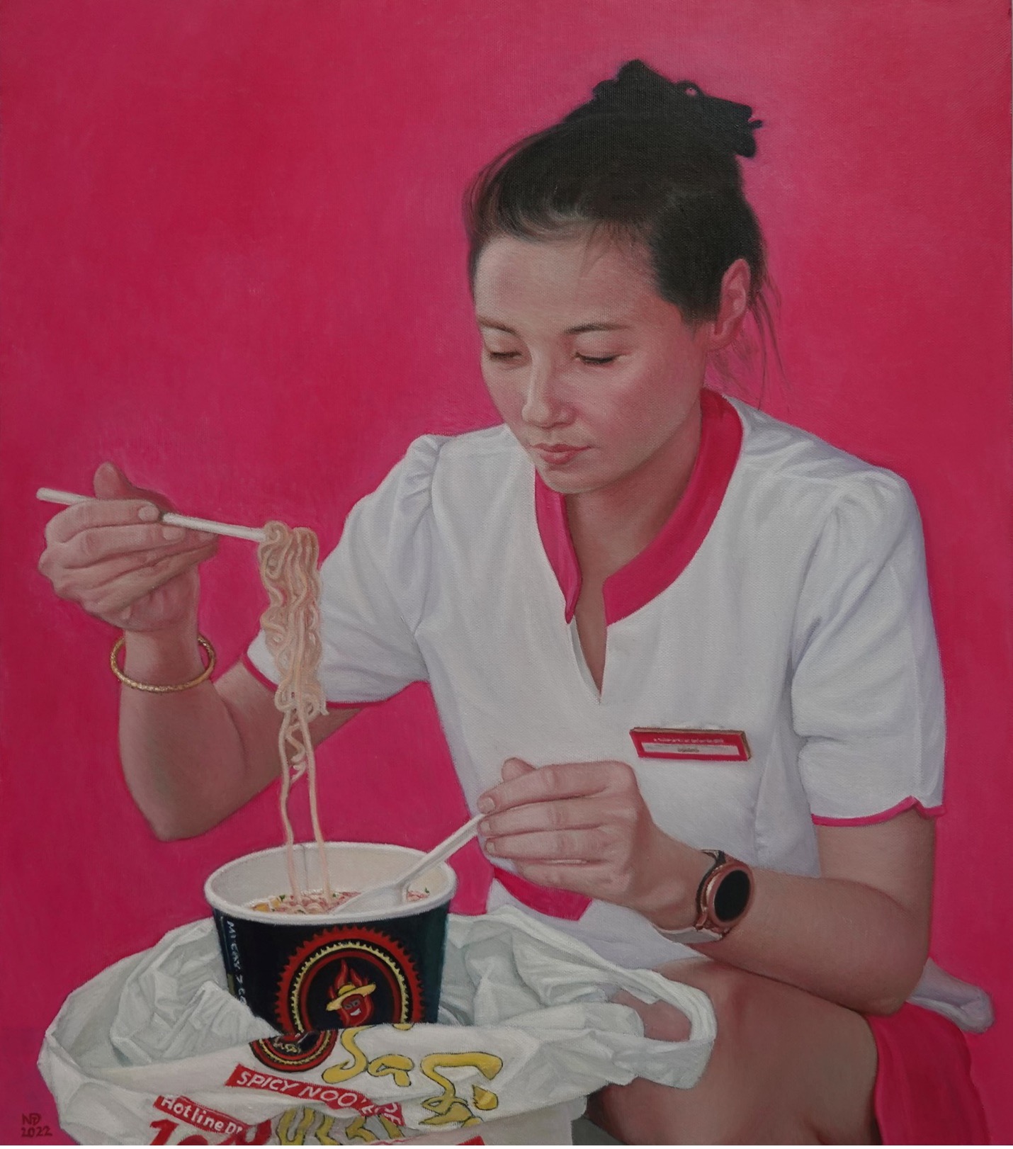 Họa sĩ Ngô Đồng 40 năm kín tiếng 'không dám ra gió' - Ảnh 3.