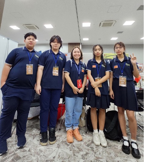 Học sinh Ngô Sĩ Liên đạt thành tích cao tại Triển lãm thiết kế, ý tưởng và phát minh năm 2024 tại Nhật Bản - Ảnh 1.