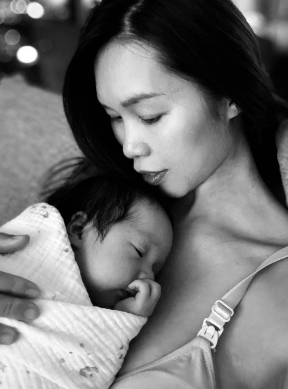 Ha Anh und ihr zweites Kind. Foto: Facebook-Charakter