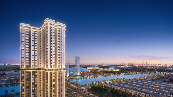Thiết kế kiến trúc tòa tháp căn hộ lấy cảm hứng từ vẻ đẹp cổ kính của thành Cổ Loa