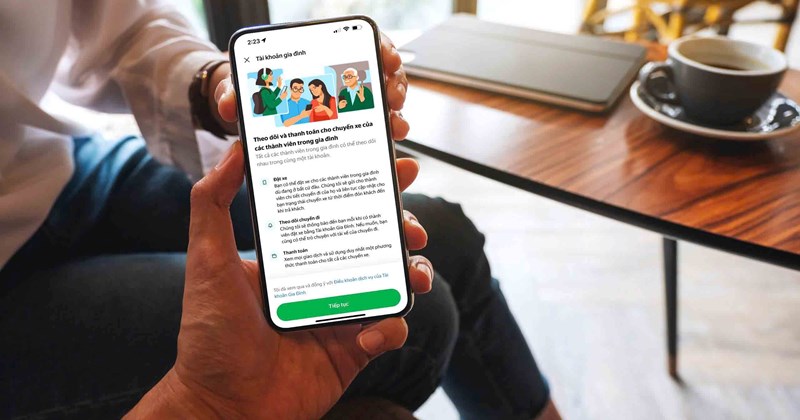 De nombreux avantages lors de la création d'un compte « Famille » sur l'application Grab