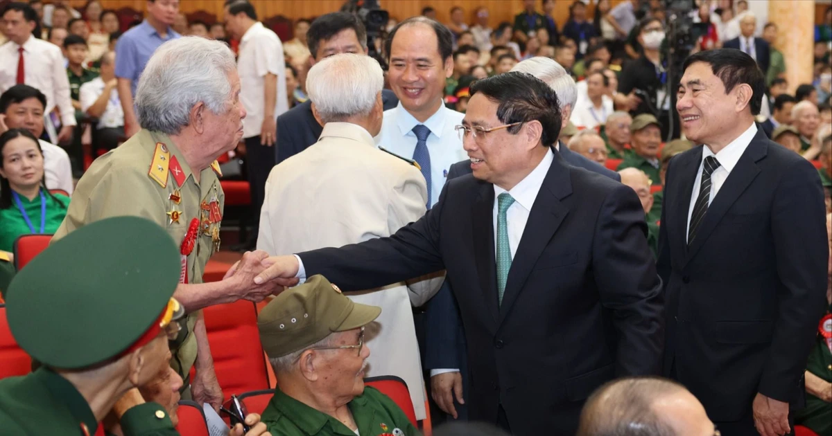 Encuentro y homenaje a los soldados de Dien Bien