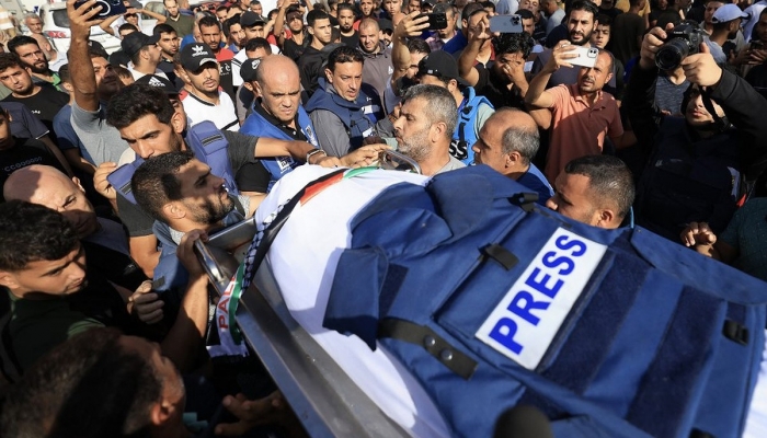 Más de 50 periodistas han muerto en la guerra de Israel.