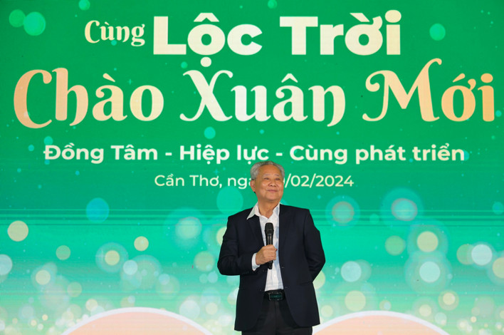 Ông Huỳnh Văn Thòn, Chủ tịch HĐQT Tập đoàn Lộc Trời (Ảnh: Tập đoàn Lộc Trời)