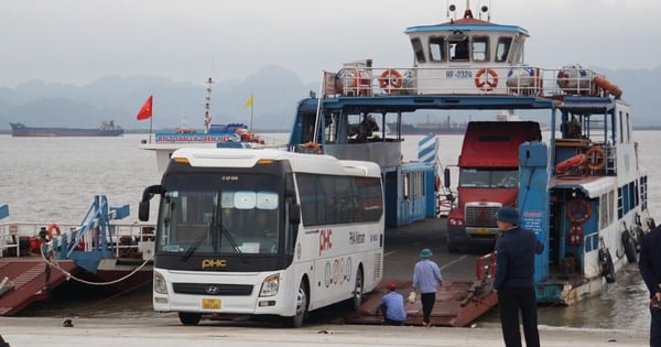 A partir del 1 de marzo, el ferry Dong Bai opera oficialmente, reemplazando al ferry Got.