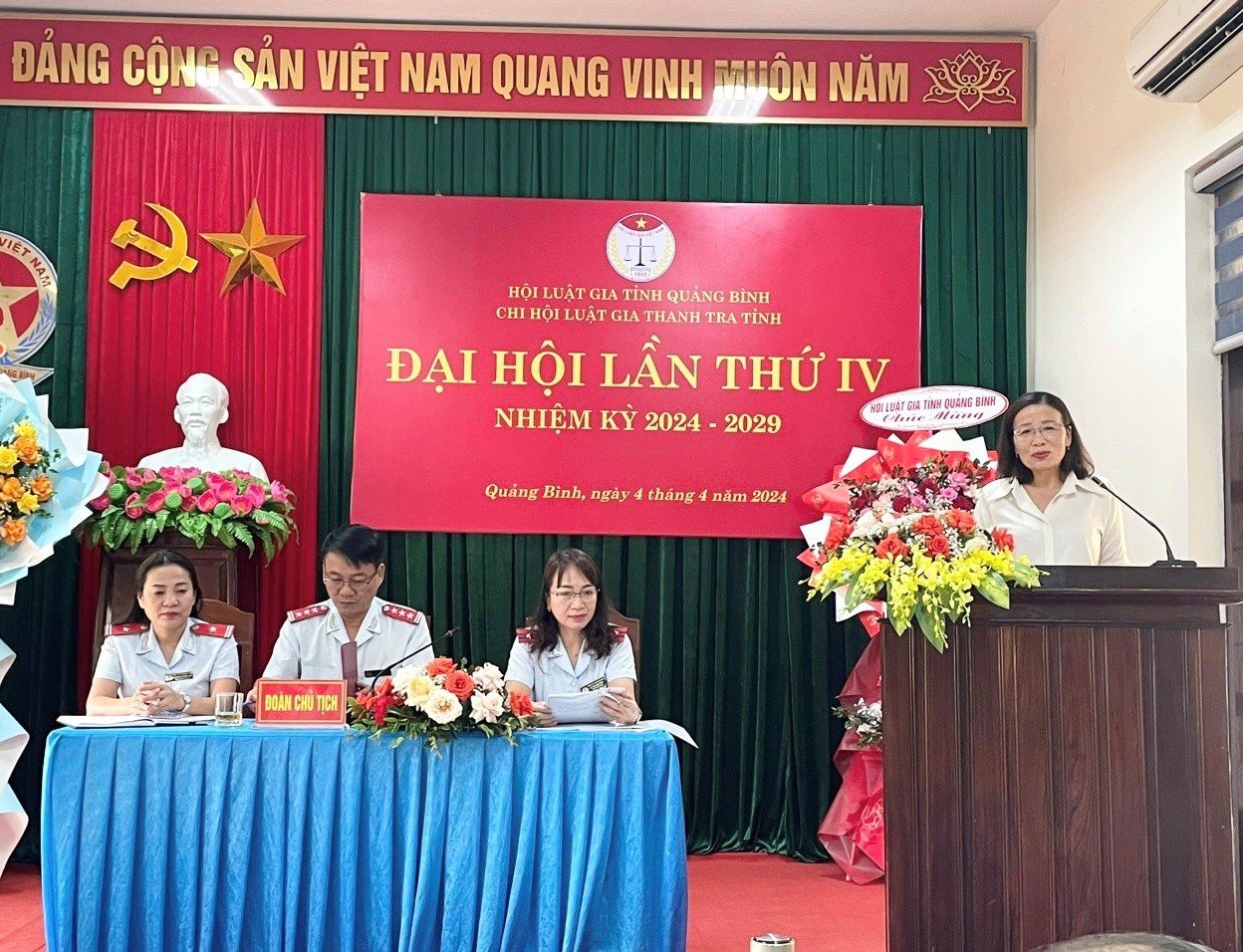 Sự kiện - Chi hội Luật gia Cục THADS và Thanh tra tỉnh Quảng Bình Đại hội nhiệm kỳ 2024 - 2029 (Hình 7).